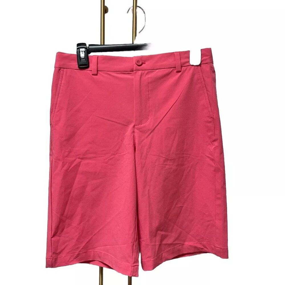 Vineyard Vines Shorts Boys 18 Breaker Pink Performance Chinos Golf Boat Stretch